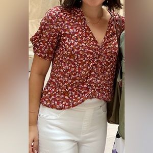 Madewell Silk Daylight Top